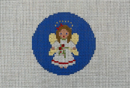 Rose Angel (Susan Roberts Needlepoint)