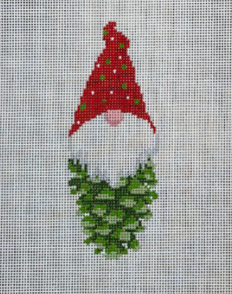 Pinecone Gnome (Susan Roberts Needlepoint)