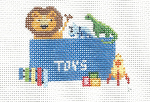 Blue Toy Chest (Hello Tess Designs)