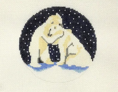Hugging Polar Bears (Stitchtent)