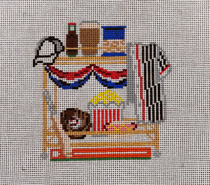 Baseball Bar Cart (Morgan Julia)