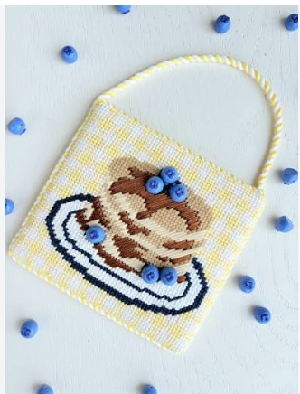 Blueberry Beads for Needlepoint Canvases - 25 (Morgan Julia Designs)