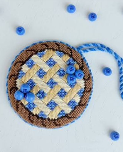 Blueberry Beads for Needlepoint Canvases - 25 (Morgan Julia Designs)