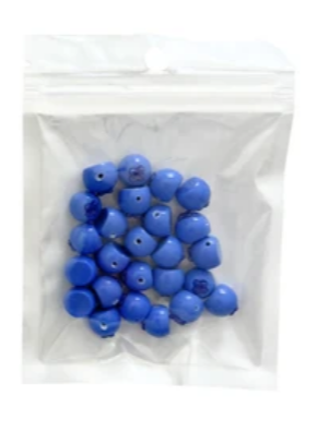 Blueberry Beads for Needlepoint Canvases - 25 (Morgan Julia Designs)