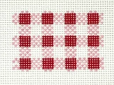 Gingham/Red (Stitchtent)