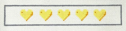 Heart Fob/Buttercup (Stitchtent)