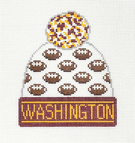 Beanie - Washington Football (Lauren Bloch Designs)
