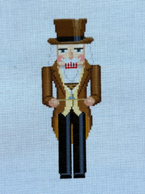 Nutcracker, Espresso Martini (Susan Roberts Needlepoint)