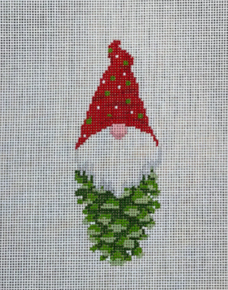 Pinecone Gnome (Susan Roberts Needlepoint)