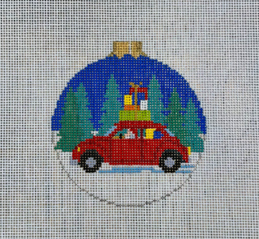 VW Shopping (Susan Roberts Needlepoint)