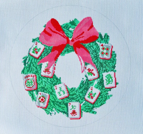 Merry Mahj Wreath (KCN Designers)