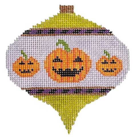 Oval Bauble w/Pumpkins (Chris Lewis)