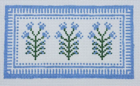 Blue Thistle Eyeglass Case (KCN Designers)