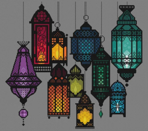 Moroccan Lanterns (Vivsters)