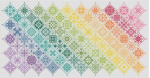 Quaker Tiles Rainbow (Vivsters)
