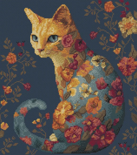 Autumn Calico Cat (Vivsters)