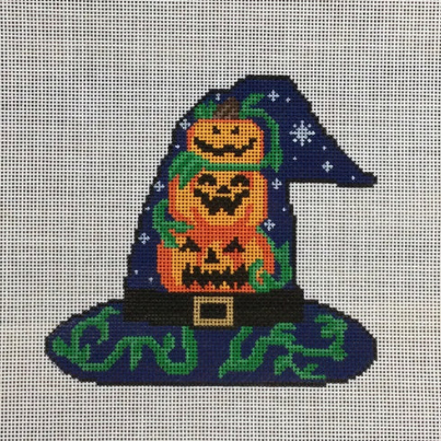Three Pumpkins Witch's Hat (KCN Designers)