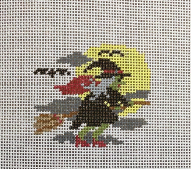 Witch and Moon Ornament (KCN Designers)