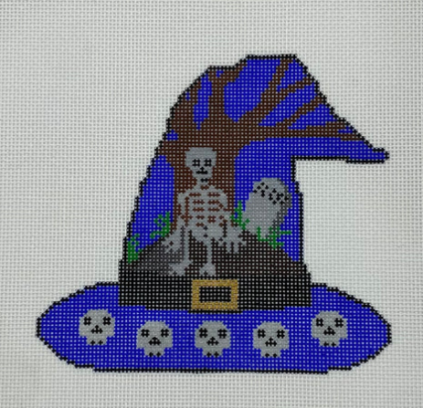Skull and Crossbones Witch's Hat (KCN Designers)