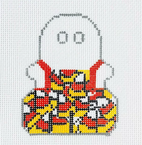 Candycorn Overalls Ghost (KCN Designers)
