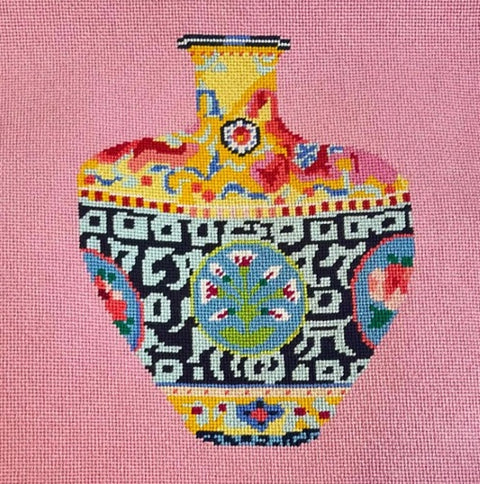 Vase on Pink
