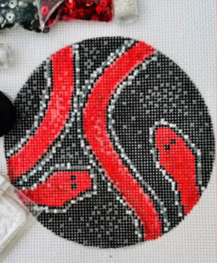 Eras Reputation Snake Round/Insert (Froopy Designs)