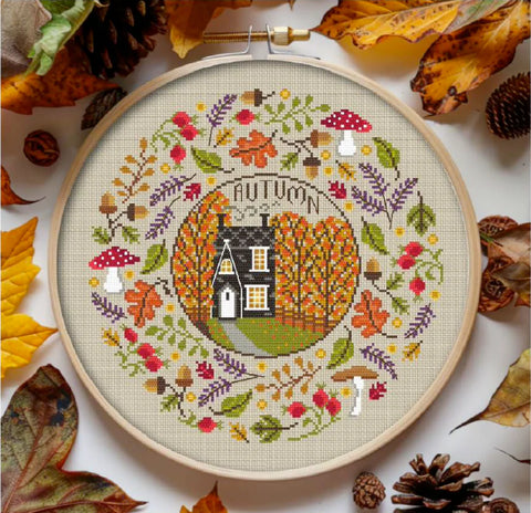 Seasonal Circles - Autumn (Little Dove)