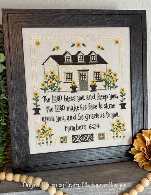 Sunflower Blessing (Crafty Bluebonnet Designs)