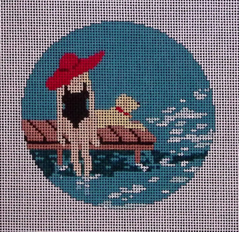 Toes in the Water Round (Salty Stitcher)