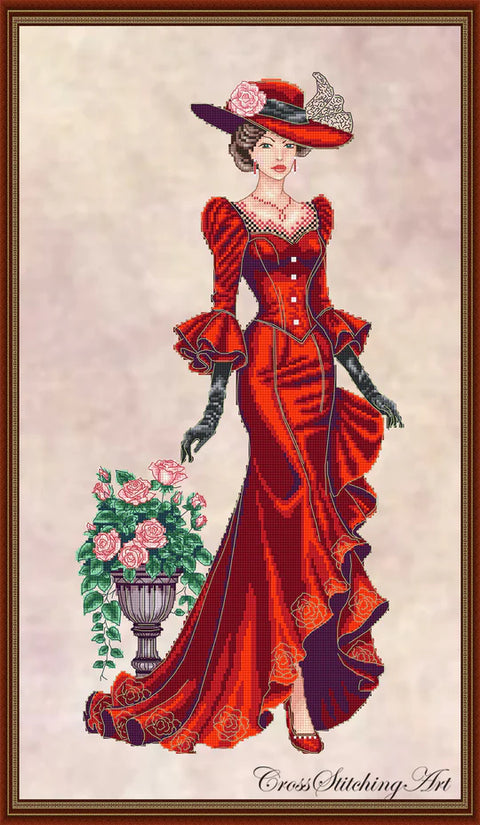 Valerie (Cross Stitching Art)