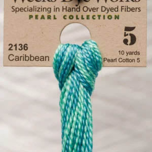 2136 Caribbean - Weeks Dye Works Pearl 5 Collection