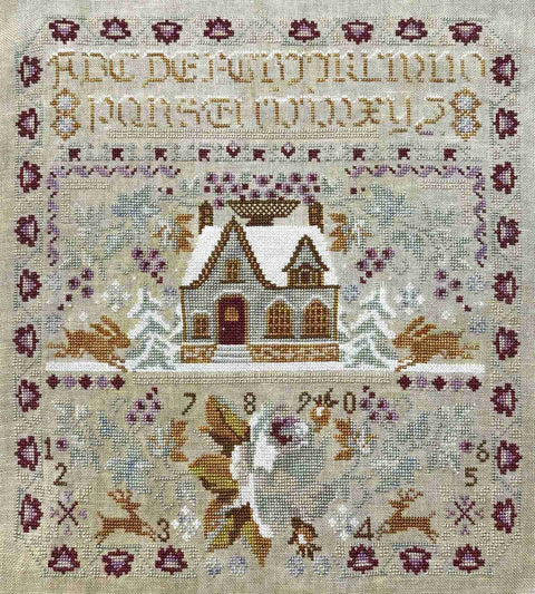Winter Rose Sampler (Twin Peak Primitives)