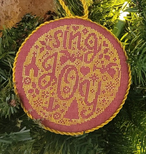 Sing Joy Bauble (Wildflower Stitching)
