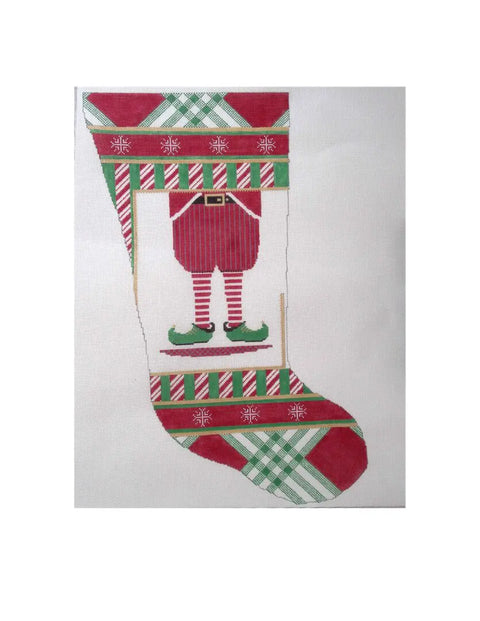 Elf Stocking (Walker Street Designs)