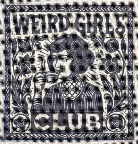 Weird Girls Club #3 (Mindys Needlepoint)