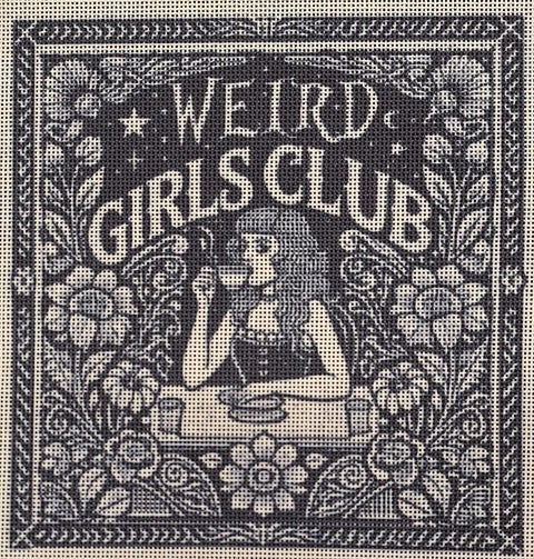 Weird Girls Club #4 (Mindys Needlepoint)