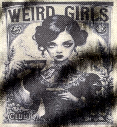 Weird Girls Club #6 (Mindys Needlepoint)