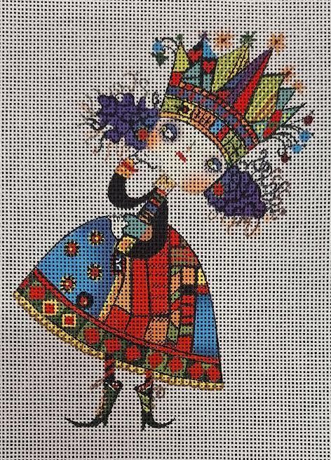 Whimsy Queen 2 (Mindys Needlepoint)