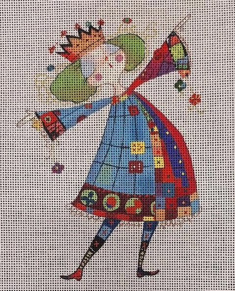 Whimsy Queen 3 (Mindys Needlepoint)