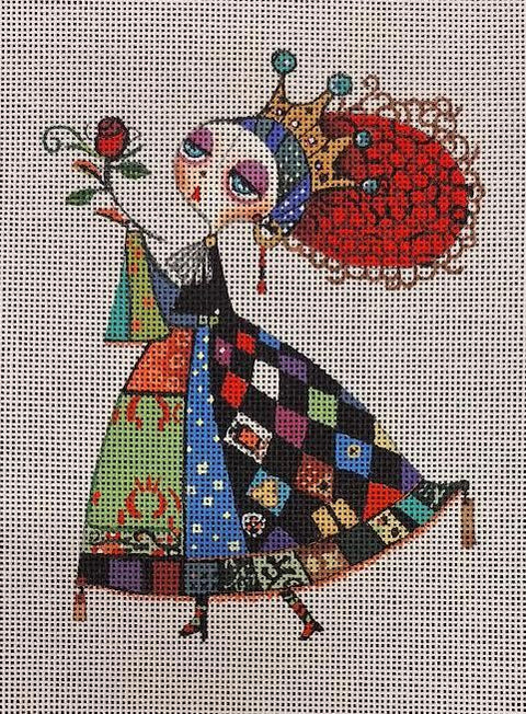 Whimsy Queen 6 (Mindys Needlepoint)