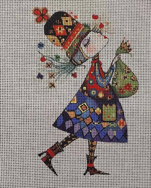 Whimsy Queen 5 (Mindys Needlepoint)