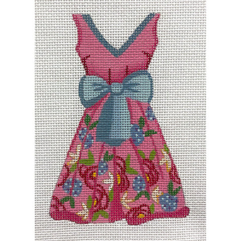 Pink Floral Mini Dress (Alice Peterson)