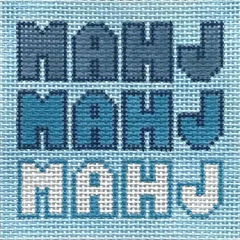 Mahj Blues Square (Alice Peterson)
