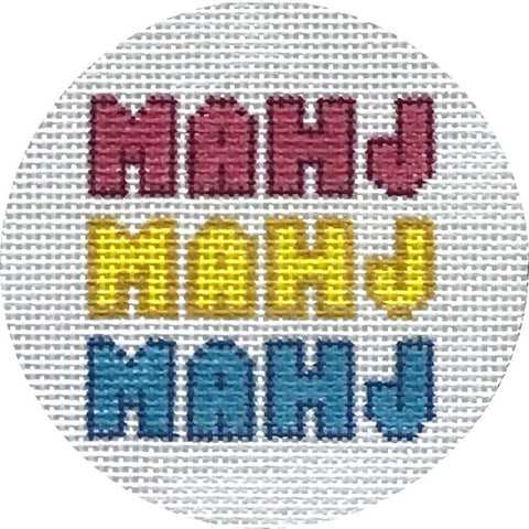 Mahj Tri Color Round (Alice Peterson)