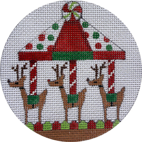 REINDEER CAROUSEL (Alice Peterson)