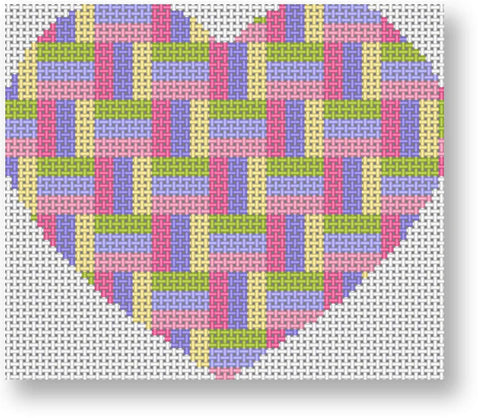 Heart Stash Bag - Light Multi (Starke Art Designs)