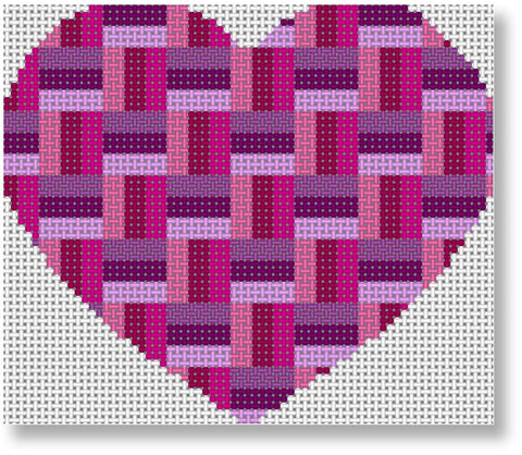 Heart Stash Bag - Fuchsia (Starke Art Designs)