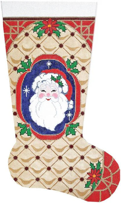Santa Face Stocking (Lees Needle Arts)