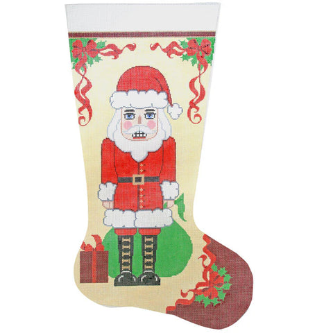 Nutcracker Santa Stocking (Lees Needle Arts)