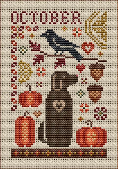 October Dog (Happiness is HeartMade)